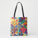 Search for vintage geometric patterns bags Mosaic