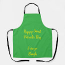 Search for saint patricks day aprons Irish
