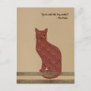 Search for retro fabric postcards Cat