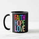 Search for faith hope love mugs God
