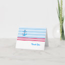 Recherche de nautical remerciements cartes Anchor