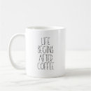 Search for life begins after mugs Funny
