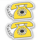 Search for retro telephone stickers Vintage