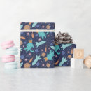 Search for space rocket kids wrapping paper Astronaut