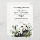 Recherche de aquarelle en bambou invitations Baby