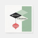 Search for mid century modern christmas napkins Geometric