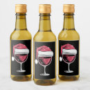 Search for glass wine labels Santa