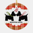 Search for scottie ornaments Plaid