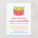 Recherche de drums invitations Fête