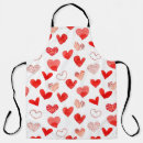 Search for key to my heart aprons Be my valentine