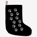 Search for black and silver christmas stockings Dog