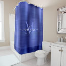 Search for girly shower curtains Monogrammed
