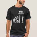 Search for darwin evolution humor tshirts Human