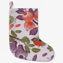 Search for bird christmas stockings Floral