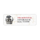 Search for schnauzer return address labels Miniature