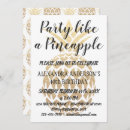 Search for hawaiian 40th birthday invitations Pineapple