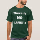 Search for there is no planet b tshirts Green