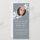 Search for obituary cards Death