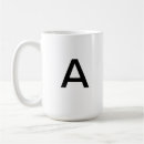 Recherche de latin tasses Alphabet