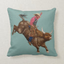 Search for cowboy pillows Steer