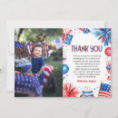 Search for blue and red thank you cards Stars and stripes