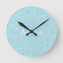 Recherche de pastel bleu horloges Motif