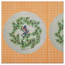 Search for orange plaid fabric Blue