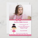 Search for ballet recital invitations Girl