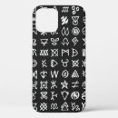 Search for alphabet letters iphone cases Black
