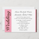 Recherche de rayé mariage invitations Personnalisation