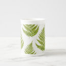 Search for fern leaves mugs Illustration