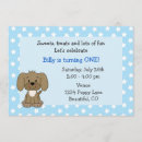 Recherche de cute puppy invitations Garçon