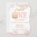 Search for cupcake 1st birthday invitations Girl first birthday