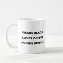 Search for wear black mugs Funny