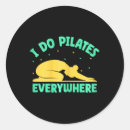 Search for funny pilates stickers Calm