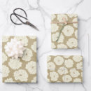 Search for cream beige wrapping paper Botanical