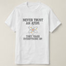 Recherche de atom tshirts Scientifique