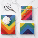 Recherche de anniversaire de chevron papier cadeau Rétro