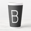 Search for black letters mugs For him