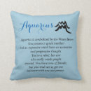 Recherche de verseau coussins Zodiaque