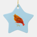 Search for cardinal bird ornaments Modern