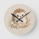Recherche de hérissons horloges Mignon