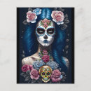 Recherche de sugar skull cartes postales Jour des morts