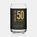 Search for party favor beer glasses Black and gold