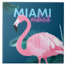 Search for flamingo art tiles Tropical