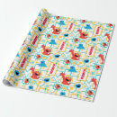 Search for cookie monster wrapping paper Elmo