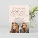 Recherche de double celebration anniversaire invitations Moderne