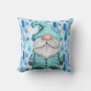 Search for christmas gnome pillows Blue