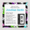 Search for mix tape invitations Purple