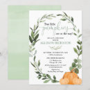 Search for twin pumpkin baby shower invitations Autumn